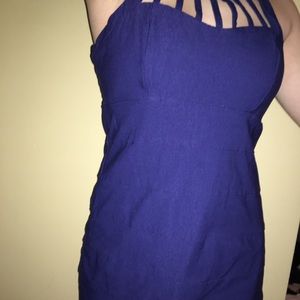 Blue Windsor dress